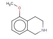 <span class='lighter'>1,2,3,4-TETRAHYDRO-5-METHOXYISOQUINOLINE</span>