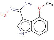 N-羟基-4-<span class='lighter'>甲</span><span class='lighter'>氧基</span><span class='lighter'>吲哚</span>-3-<span class='lighter'>甲</span>脒