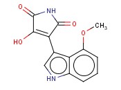 3-HYDROXY-4-(4-METHOXY-1H-INDOL-3-YL)-1H-PYRROLE-2,5-DIONE