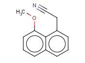 8-METHOXYNAPHTHALENE-1-<span class='lighter'>ACETONITRILE</span>