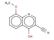 <span class='lighter'>3-QUINOLINECARBONITRILE</span>, <span class='lighter'>4-HYDROXY-8-METHOXY-</span>