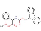 N-ALPHA-(9-FLUORENYLMETHOXYCARBONYL)-2-METHOXY-D-<span class='lighter'>PHENYLGLYCINE</span>