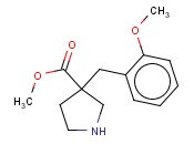 METHYL 3-(2-METHOXYBENZYL)PYRROLIDINE-3-CARBOXYLATE
