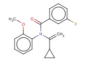N-(1-CYCLOPROPYL-VINYL)-3-FLUORO-N-(2-METHOXY-PHENYL)-BENZAMIDE