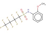 N-(2-METHOXYPHENYL)PERFLUOROBUTANESULFONAMIDE