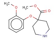 METHYL 4-(2-METHOXYPHENOXY)-4-PIPERIDINECARBOXYLATE
