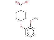 4-(2-METHOXYPHENOXY)CYCLOHEXANECARBOXYLIC ACID