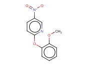 2-(2-METHOXYPHENOXY)-5-NITROPYRIDINE