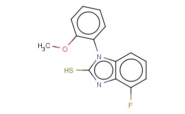 4-FLUORO-1-(2-METHOXYPHENYL)-1H-1,3-BENZODIAZOLE-2-THIOL
