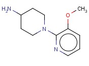 1-(3-甲氧基-2-<span class='lighter'>吡啶基</span>)-4-<span class='lighter'>哌啶</span>胺