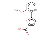 5-(3-METHOXY-2-PYRIDINYL)-<span class='lighter'>2-FUROIC</span> ACID