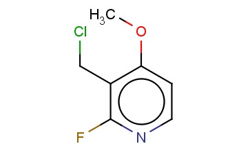 3-氯甲基-2-<span class='lighter'>氟</span>-4-甲氧基<span class='lighter'>吡啶</span>