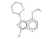 3-BROMO-1-(TETRAHYDRO-2H-PYRAN-2-YL)-7-METHOXY-1H-PYRAZOLO[4,3-B]PYRIDINE