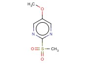 2-METHANESULFONYL-5-<span class='lighter'>METHOXY</span>-PYRIMIDINE