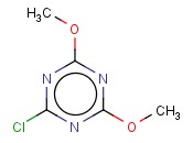 2-氯-4,6-二<span class='lighter'>甲</span><span class='lighter'>氧基</span>-1,3,5-三嗪