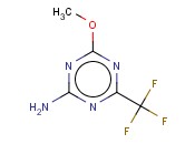 4-METHOXY-6-(TRIFLUOROMETHYL)-1,3,5-TRIAZIN-2-AMINE