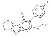 3-(4-FLUOROPHENYL)-2-METHOXY-6,7-DIHYDRO-3H-CYCLOPENTA[4,5]THIENO[2,3-D]PYRIMIDIN-4(5H)-ONE
