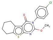 3-(4-CHLOROPHENYL)-2-METHOXY-5,6,7,8-TETRAHYDROBENZO[4,5]THIENO[2,3-D]PYRIMIDIN-4(3H)-ONE