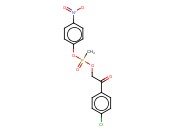 1-(4-CHLOROPHENYL)-2-[METHYL-(4-NITROPHENOXY)PHOSPHORYL]OXY-ETHANONE