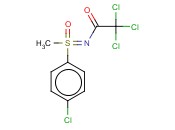 N1-[1-(4-CHLOROPHENYL)-1-METHYL-1-OXO-LAMBDA6-SULFANYLIDENE]-2,3,3-TRICHLOROACETAMIDE