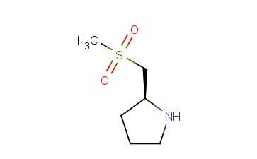 Pyrrolidine, 2-[(methylsulfonyl)methyl]-, (2S)-
