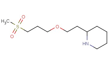 2-[2-(3-METHANESULFONYLPROPOXY)ETHYL]PIPERIDINE
