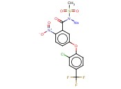 5-(2-<span class='lighter'>氯</span>-4-<span class='lighter'>三</span><span class='lighter'>氟</span><span class='lighter'>甲基</span><span class='lighter'>苯</span>氧基)-N-(<span class='lighter'>甲基</span>磺<span class='lighter'>酰</span>)-2-硝基<span class='lighter'>苯</span>甲酰胺钠盐