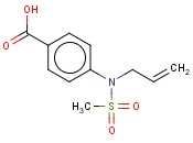 4-[(METHYLSULFONYL)(PROP-2-EN-1-YL)AMINO]BENZOIC ACID