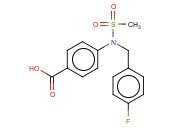 4-[(4-FLUOROBENZYL)(METHYLSULFONYL)AMINO]BENZOIC ACID