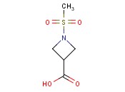 1-<span class='lighter'>甲</span>磺酰基<span class='lighter'>氮</span><span class='lighter'>杂</span><span class='lighter'>环</span><span class='lighter'>丁烷</span>-3-羧酸