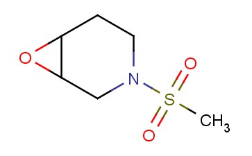 7-OXA-3-AZABICYCLO[4.1.0]HEPTANE, 3-(<span class='lighter'>METHYLSULFONYL</span>)-
