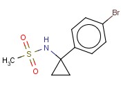 N-[1-(4-BROMOPHENYL)CYCLOPROPYL]METHANESULFONAMIDE