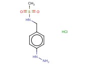 4-<span class='lighter'>HYDRAZINO</span>-N-METHYLBENZENEMETHANE SULFONAMIDE HCL