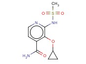 3-CYCLOPROPOXY-2-(METHYLSULFONAMIDO)<span class='lighter'>ISONICOTINAMIDE</span>