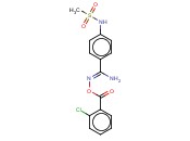 [[AMINO-[4-(METHANESULFONAMIDO)PHENYL]METHYLIDENE]AMINO]-<span class='lighter'>2-CHLOROBENZOATE</span>