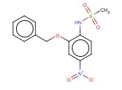 N-(2-BENZYLOXY-4-NITRO-PHENYL)-METHANESULFONAMIDE