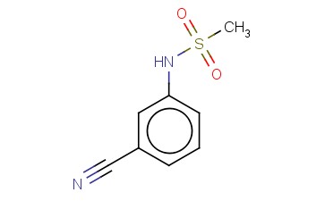 3-<span class='lighter'>甲</span>磺酰胺基<span class='lighter'>苯</span><span class='lighter'>腈</span>