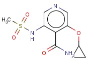3-CYCLOPROPOXY-5-(METHYLSULFONAMIDO)<span class='lighter'>ISONICOTINAMIDE</span>