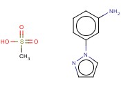 3-(1H-PYRAZOL-1-YL)ANILINE <span class='lighter'>MESYLATE</span>