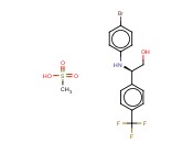 (R)-2-(4-BROMOPHENYLAMINO)-2-(4-(TRIFLUOROMETHYL)PHENYL)ETHANOL METHANESULFONATE