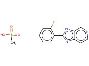 2-(2-FLUOROPHENYL)-3H-IMIDAZO[4,5-C]PYRIDINE METHANESULFONATE