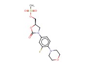 (R)-N-[3-(3-氟-(4-<span class='lighter'>吗</span><span class='lighter'>啉</span><span class='lighter'>基</span>)苯基)-2-氧代-5-噁唑烷基]甲醇甲磺酸酯