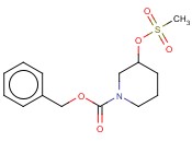 1-((BENZYLOXY)CARBONYL)PIPERIDIN-3-YLMETHANESULFONATE