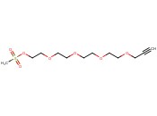 3,6,9,12-TETRAOXAPENTADEC-14-YN-1-OL <span class='lighter'>MESYLATE</span>