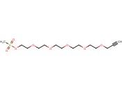 3,6,9,12,15-PENTAOXAOCTADEC-17-YN-1-OL <span class='lighter'>MESYLATE</span>