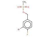 3-BROMO-4-FLUOROBENZYL <span class='lighter'>MESYLATE</span>