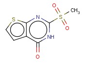 2-(METHYLSULFONYL)THIENO[2,3-D]PYRIMIDIN-4(3H)-ONE