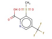 3-(METHYLSULFONYL)-5-(TRIFLUOROMETHYL)PICOLINIC ACID