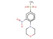 1-[4-(METHYLSULFONYL)-2-NITROPHENYL]MORPHOLINE