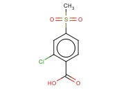 2-氯-4-<span class='lighter'>甲</span><span class='lighter'>磺</span><span class='lighter'>酰</span><span class='lighter'>基</span>苯甲酸